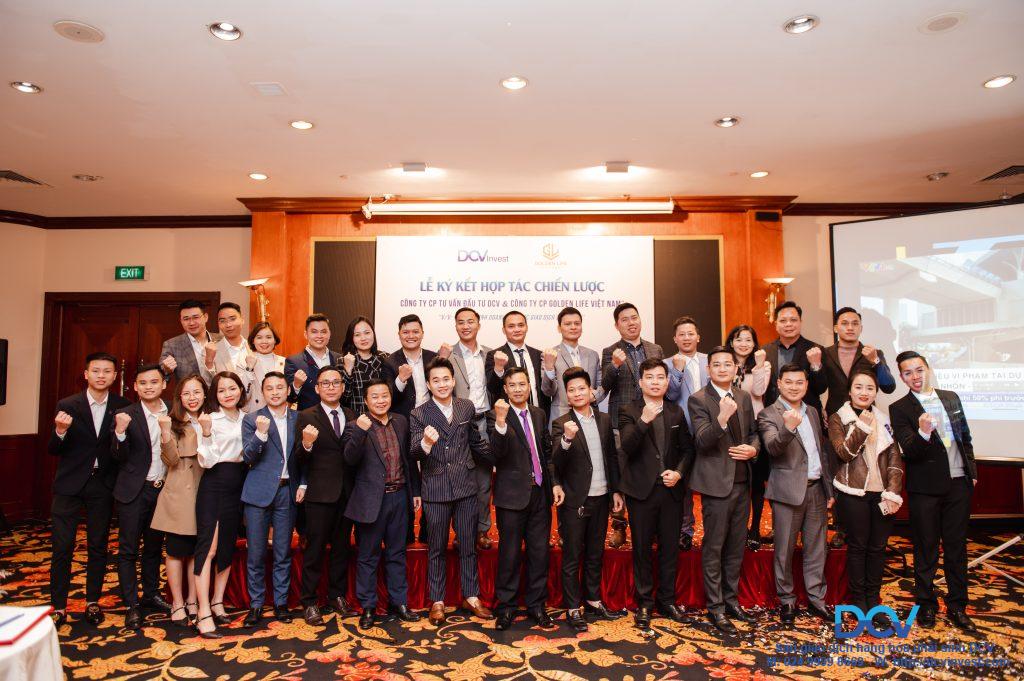 “Lễ ký kết hợp tác chiến lược giữa DCV Invest và Golden Life Việt Nam » DCVInvest
